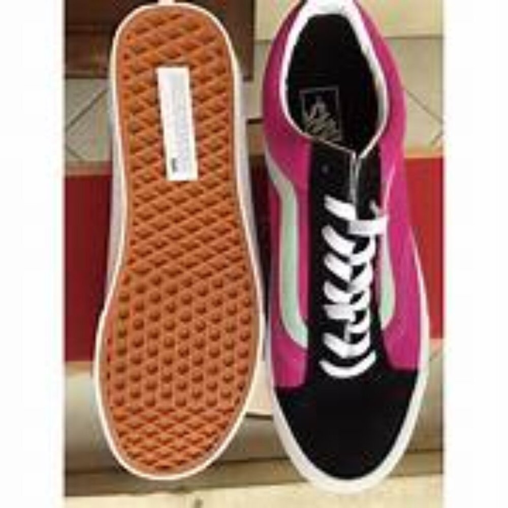 Vans  SK8-Hi....Color:(Vintage Sport) Fuchsia Red/Aqua Foam Size: